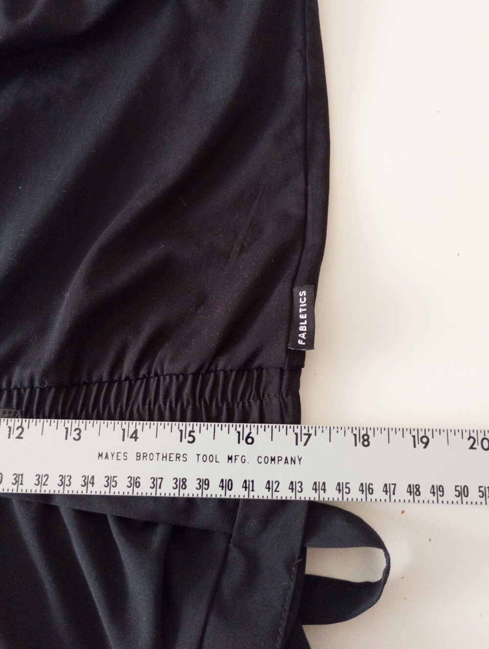Fabletics Parker Jumpsuit Black Strappy V Neck Tie Waist Small - Picture 7 of 10